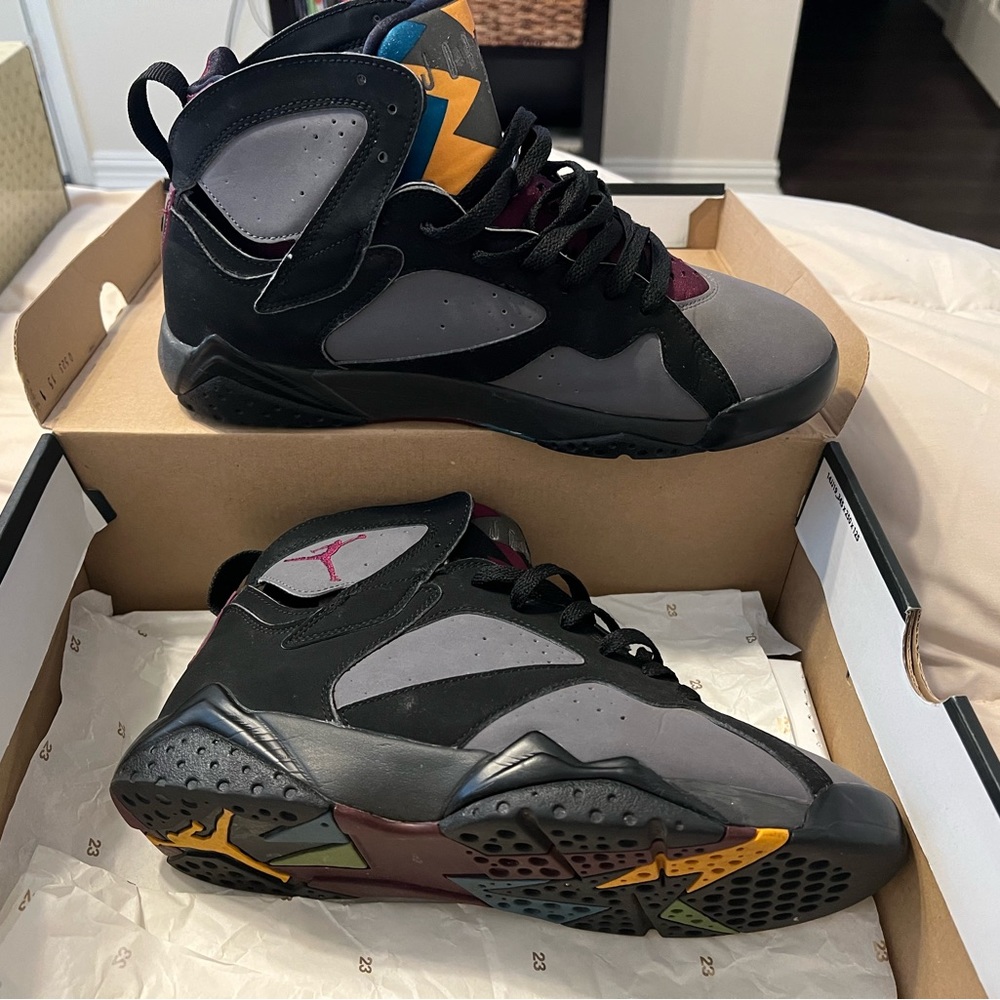 Air Jordan Retro 7, men’s size 9.5, like new, worn twice, original box